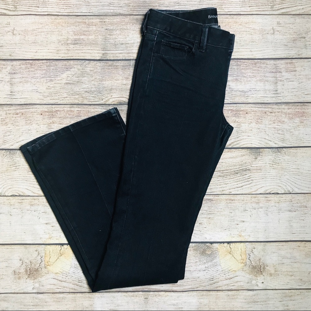 Banana Republic Very Dark Boot Cut Blue Jeans